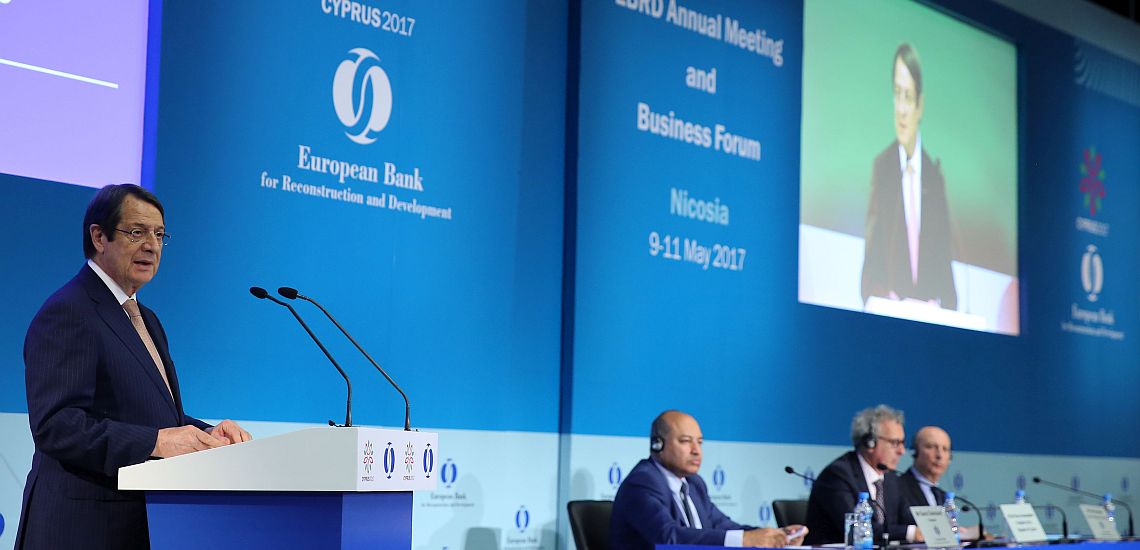 ΠτΔ: «Σημαντική η συνεισφορά της ΕBRD στην οικονομική ανάκαμψη της Κύπρου»